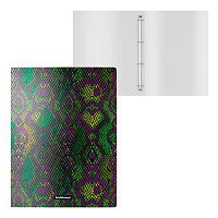 Папка 4 кольца 24мм EK А4 "Tropical Python" 52803 550мкм