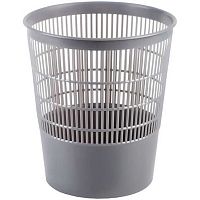 Корзина д/бумаг СТАММ 18л. сетчатая круглая КР02 св-серая