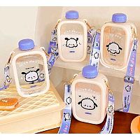 Бутылка д/воды 550мл КОКОС "Весёлый щенок" 232454 пластик.,асс.