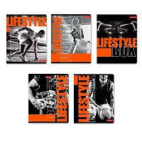 Тетрадь 96л. (клетка) SVETOCH "Шаг к победе" 96ТСК5_9_3_1 (000346) неон.