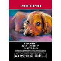 Планшет для пастели А3 10л. deVENTE "Art" 2135500 чёрная бум.,200г/м2,холст,подл.,склейка