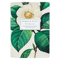 Ежедневник 2026г. А5 176л. INFOLIO кож.зам. "Flora" I1721/beige интегр.обл.