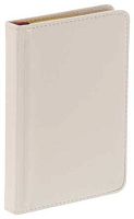 Ежедневник н/д А6+ 136л. BV кож.зам. "Sydney Nebraska" 3-496/06 белый,золот.срез