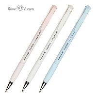 Ручка шар. BV EasyWrite "Milky" 20-0431 синяя,0,5мм,корп.асс.