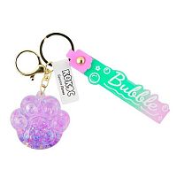 Брелок КОКОС "Лапка" 253031 акрил,розовый