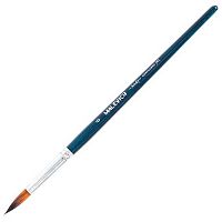 Кисть синтетика № 6 круглая МАЛЕВИЧЪ "Энди" 753006