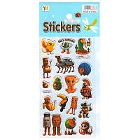 Наклейка декор. 10*22 "Италомемы" YXH-097 P-22072-4 Кн799