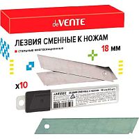Набор лезвий д/канц.нож. 18мм deVENTE 4092301 (10шт.) блистер