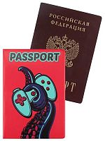 Обложка д/паспорта Миленд "Геймпад в клешне" ОП-1891 ПВХ,slim