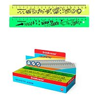 Линейка 20см EK "Scooter Master" 57857 пластик,асс.