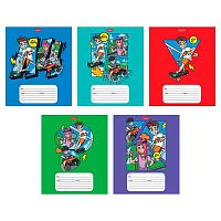 Тетрадь 18л. (линейка) ХАТ "Влад А4" 18Т5В2 (093959) скругл.углы,асс.