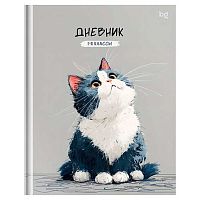 Дневник 1-11кл. BG тв.обл. "Котик" 62165 мат.лам.