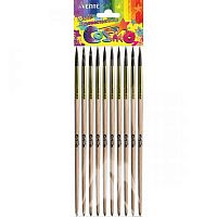 Кисть пони № 1 круглая deVENTE "Cosmo" 8073327 дерев.ручка