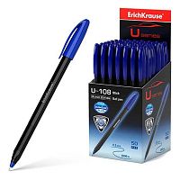 Ручка масл. шар. EK Ultra Glide Technology U-108 Black Edition Stick 46777 синяя,1,0мм