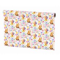 Бумага упак. 70*100см ЧУДО ПРАЗДНИК "Мишки" глянц. (1лист в рулоне) WP-114553-TB