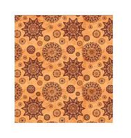 Бумага упак. 50*70см "Орнамент" (1лист) 214-433