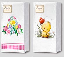 Салфетка бум. Bouquet Original de Luxe "Пасхальный набор 2" 25556 2-х сл.(20шт),33*33см