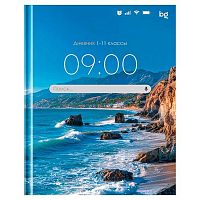 Дневник 1-11кл. BG тв.обл. "Основной экран" 62163 глянц.лам.