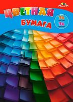 Бумага цв. А4 16л.16цв. АППЛИКА "Цветная абстракция" С2778-20