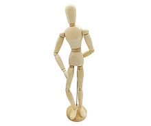 Манекен "Человек" 40см INTELLIGENT DB-233 дерев.