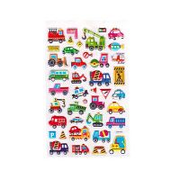 Наклейка декор. 14*26 "Транспорт" LXK-003 (Р428-26) Ткн696