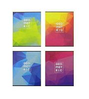 Тетрадь 96л. (клетка) Проф-Пресс "Пёстрая геометрия" 96-6977 второй блок