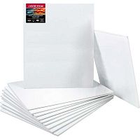 Холст грунт. на картоне 50*70см deVENTE "Artistic Studio" 8150402 белый,хлоп.100%,280г/м2,мелк.зерн.