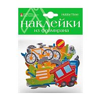 Наклейки декор. АЛЬТ "Набор №18 Транспорт" 2-546/14 фоамиран