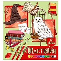 Пластилин 12цв.,240гр. CENTRUM "Школа Магии" 77340 стек,к/к