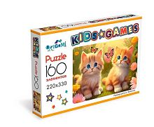 Пазлы  160 ORIGAMI Kids Games "Котята" 08556