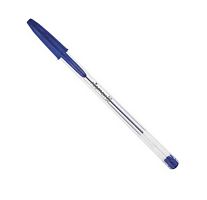 Ручка шар. ATTOMEX 5073306 прозр.корпус, 0,7мм, синяя