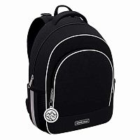 Ранец школьный EK ErgoLine "15L Black" 60487 эргон.спин.,1отд.,520г,чёрный