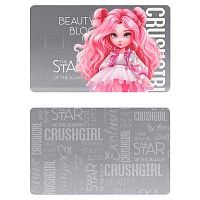 Наклейка на банковскую карту ФЕНИКС "Красотка" 71700 ПВХ (2шт.)