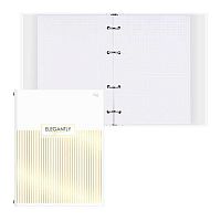 Тетрадь на кольцах 120л. (клетка) BG "Minimal" 08668 глянц.лам.,тисн.фольг.