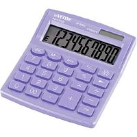Калькулятор наст. 10разр. deVENTE DD-3310P 4031323 дв.пит.,пастел.сиреневый,105*127*21мм
