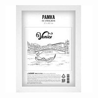 Фоторамка мдф 21*30см deVENTE 9027172 белая,акрил.стекло