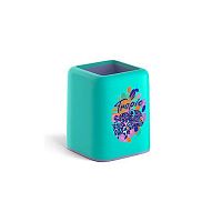 Подставка-стакан д/пиш.принадл. EK "Forte. Tropical" 61643 мятный с фиолет.