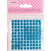Стразы декор. самокл. deVENTE "Square" 6мм,100шт 8002018 акриловые,голубые