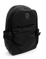 Рюкзак SANVERO Luxury мини 87004 33*20*13см 1отд.,5карм.,нейлон,чёрный