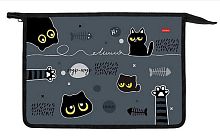 Папка д/тетрадей А4 ХАТ "Кошмарики" 04049 2отд.,пласт.,на молн.