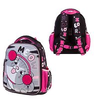 Рюкзак ХАТ Ergonomic mini "Только музыка" 86025 EVA,светоотр.,1отд.,2карм.,1потайн.карм.,35*27*15см