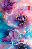 Блокнот А5  80л. ХАТ "Цветочные сны" 32291 клетка,глянц.лам.