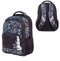 Рюкзак ХАТ Active City "Всё бесит!" 13121 п/э светоотраж.,2отд.,3карм.,43*29*14см