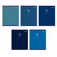 Тетрадь 60л. (клетка) SVETOCH "Все оттенки синего" Т201 (01522) глянц.лам.