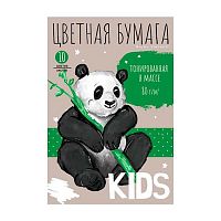 Бумага цв. тонир. А4 10л.10цв. BV "Дети" 11-410-326 в папке