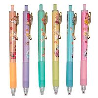 Ручка гелевая авт. CENTRUM "Капибара" 77424 синяя,0,5мм,микс 6 ароматов