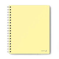 Тетрадь 96л. (клетка) SVETOCH пластик.обл. спираль "Ваниль" ТЕТ96-001 (01929) тисн.фольг.