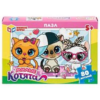 Пазлы   80 Умные игры "Милые котята" 4630395061353