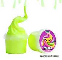 Лизун Слайм "Стекло" Butter жёлтый  65гр. 00-00001231