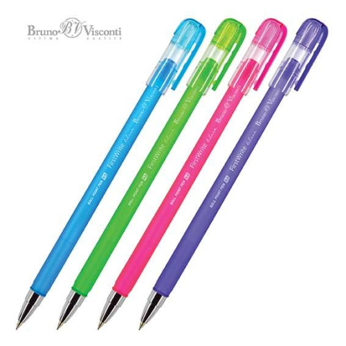 Ручка масл. шар. BV FirstWrite "Creative" 20-0238 синяя,0,5мм,асс.